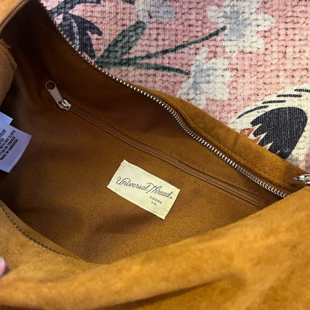 Faux Suede Purse - Picture 5 of 5
